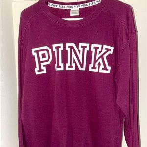 Womens medium PINK crewneck